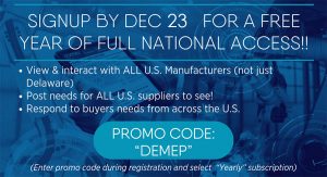 Signup by December 23, 2023 for free year of full national access. Enter promo code "DEMEP" during registration and select "yearly" subscription.